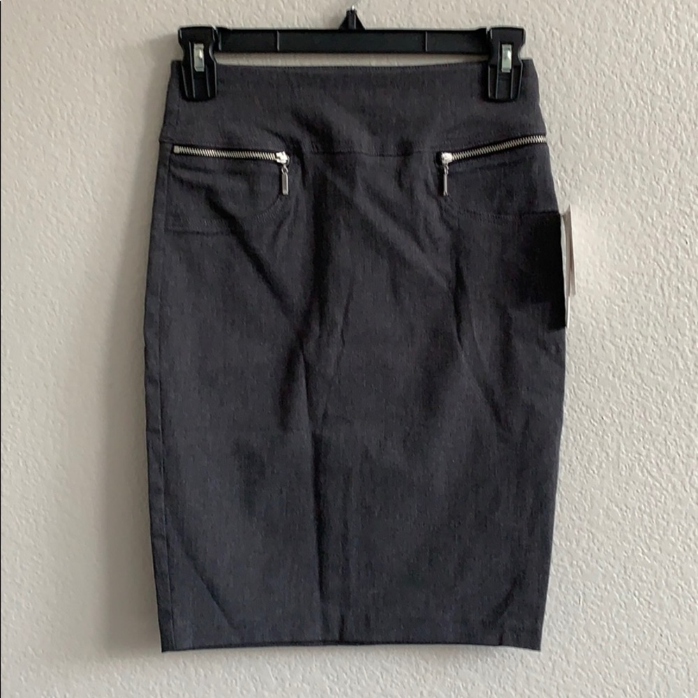 NWT charcoal pencil skirt